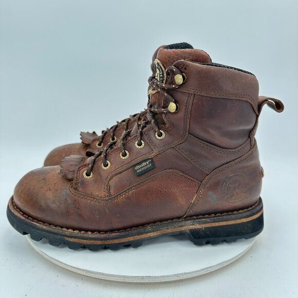 Red Wing Shoes Other - Red Wing Irish Setter 7" Trailblazer 867 Men Sz 9.5 Brown Leather Work Hunt Boot
